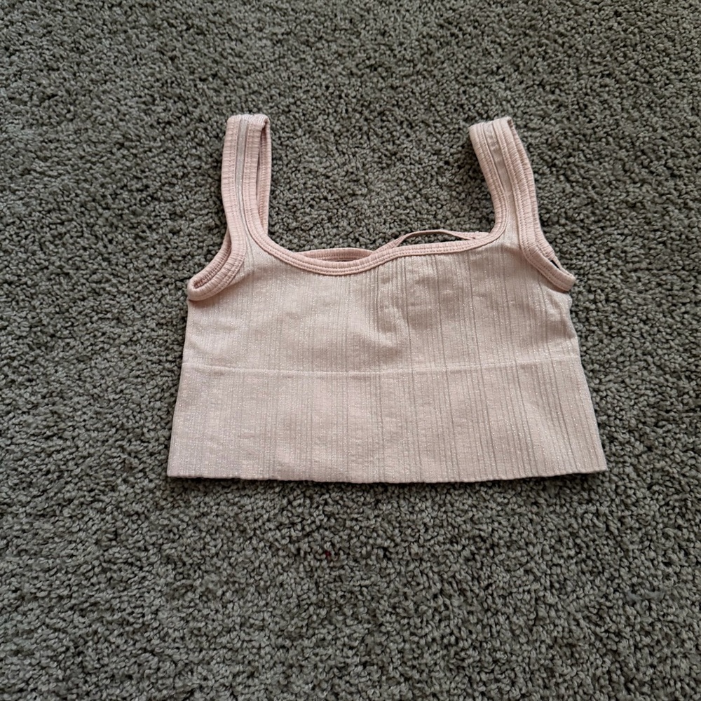out from under sparkly bra top